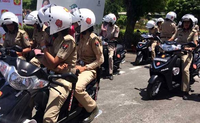 Noida Gets Scooter-Borne Police Patrol Units To Provide Women Safety