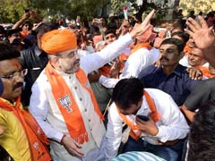 यूपी निकाय चुनाव में बीजेपी की जीत, गुजरात में अमित शाह बोले- कांग्रेस जाये छे