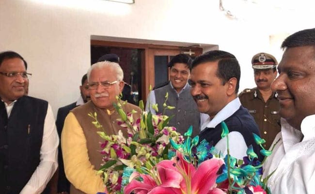 Manohar Lal Khattar Agrees To Additional Water Supply For Delhi. But There's A Catch