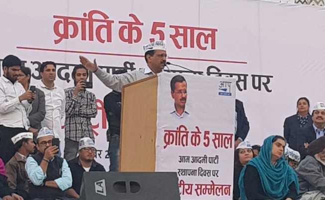 As AAP Turns 6, Arvind Kejriwal Lists BJP 'Scams', Throws In A Prediction