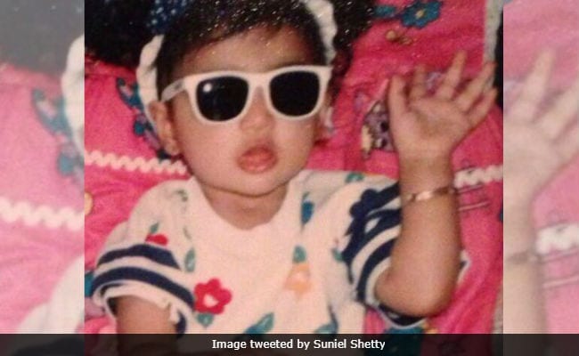 On Athiya Shetty's Birthday, Suniel Shetty Shares A Throwback Pic