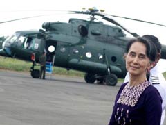 Myanmar's Suu Kyi Visits Crisis-Hit Rakhine State As More Rohingya Leave