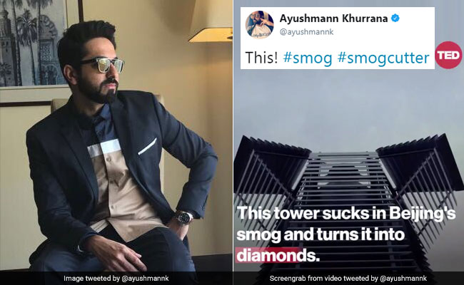 Ayushmann Khurrana's Tweet About Smog Has Amitabh Bachchan's Attention