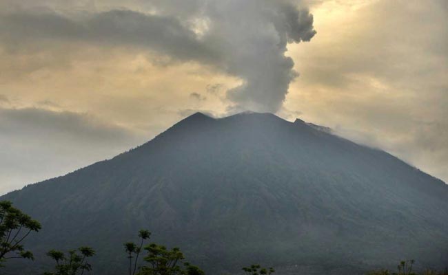 Ash Billows From Bali's Mt. Agung Volcano In Fresh Volley Of Activity