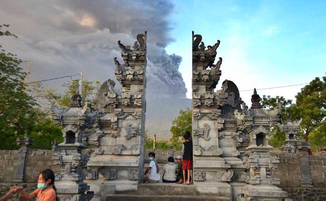 Bali Volcano Eruption Triggers Cancellation, Delay Of Dozens Of Flights