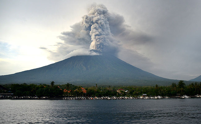 As Bali Volcano Rumbles, A Look At Possible Effects Of Volcanic Eruptions