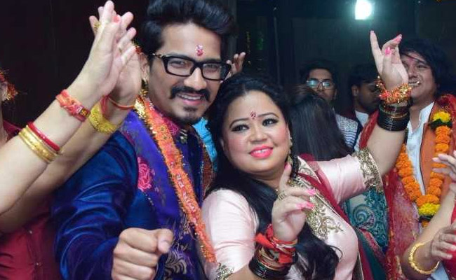 Bharti <I>Ki Baraat</i>: Bharti Singh And Haarsh Limbachiyaa's Mata Ki Chowki. See Pics