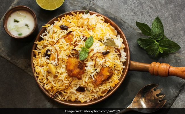 Chicken Biryani Becomes The Most Ordered Food Item In The Year 2017