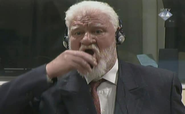 Bosnian Croat War Criminal Slobodan Praljak Dead After Taking Poison