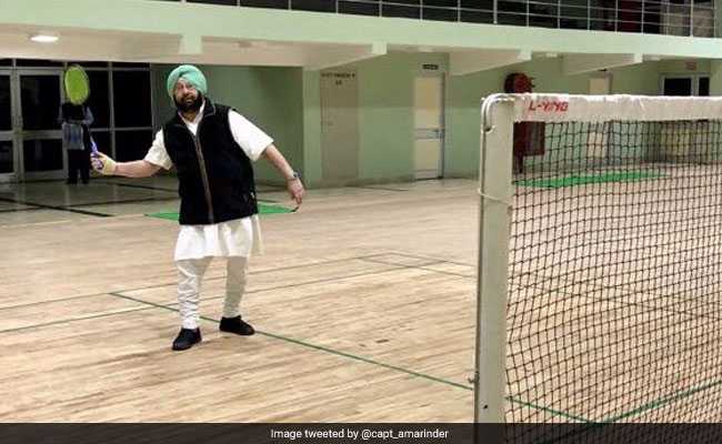 AAP On Slippery Ground On Captain Amarinder's Badminton Court