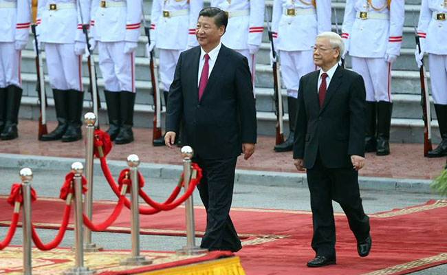 China, Vietnam Reach 'Consensus' To Uphold 'Peace In South China Sea'