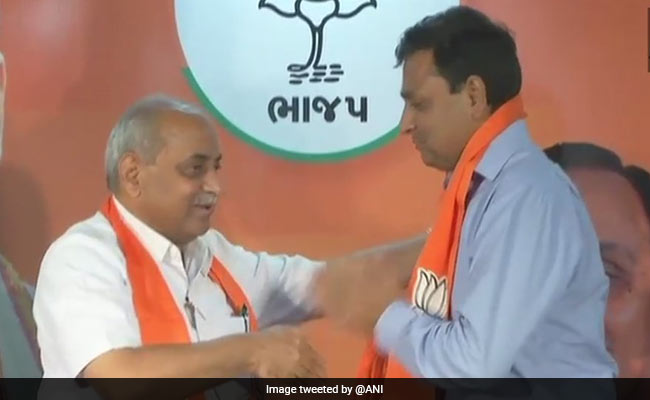 Former Hardik Patel Aide Chirag Patel Joins BJP With A Jab Over 'Personal Ambition'