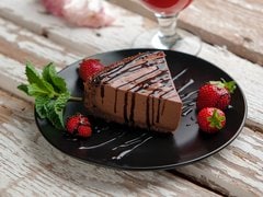 Chocolate Chip Cheesecake