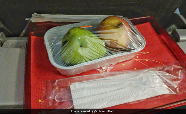 He Asked For A Vegetarian In-Flight Meal, Was Served This