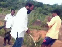 Local Telangana Politician Abuses Dalit Men, Forces Them Into Dirty Pond