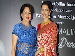 Deepika Padukone Passed 'Baton Of Excellence' By Hema Malini Deepika Padukone Passed 'Baton Of Excellence' By Hema Malini
