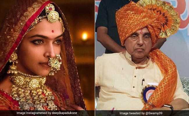 पद्मावती विवाद: दीपिका पादुकोण के 'पिछड़ने' वाले बयान पर बीजेपी नेता सुब्रह्मण्यम स्वामी ने साधा निशाना