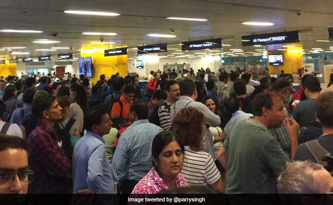 Long Immigration Queues At Delhi Airport As Home, Aviation Ministry Spar