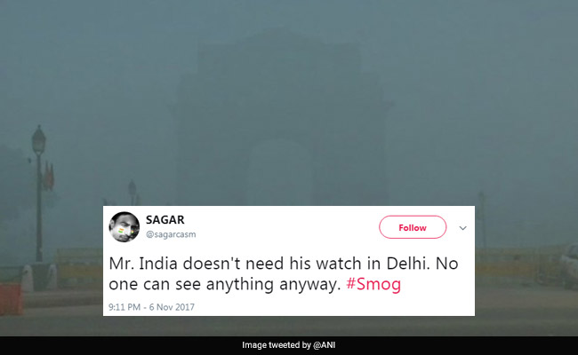 As Delhi Chokes With Thick Smog, Panic (And Jokes) On Twitter