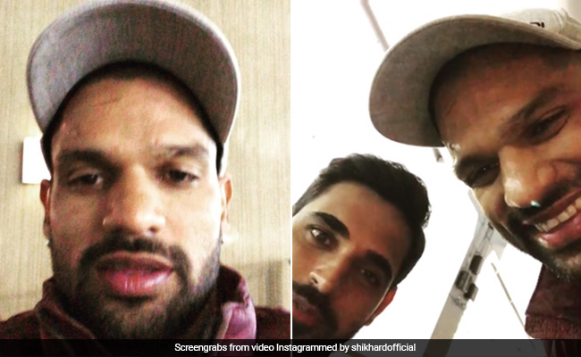 VIDEO: भारत के विस्फोटक ओपनर शिखर धवन ने इस भारतीय खिलाड़ी को बताया ‘जोरु का गुलाम’