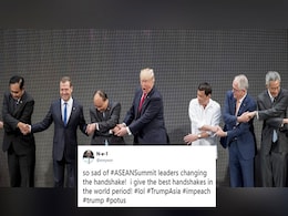 Trump's Awkward Handshake Fail Leads To Collective Facepalm On Twitter Trump's Awkward Handshake Fail Leads To Collective Facepalm On Twitter