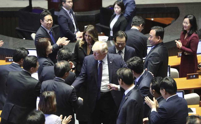 US President Donald Trump Denounces 'Cruel Dictatorship' Of North Korea