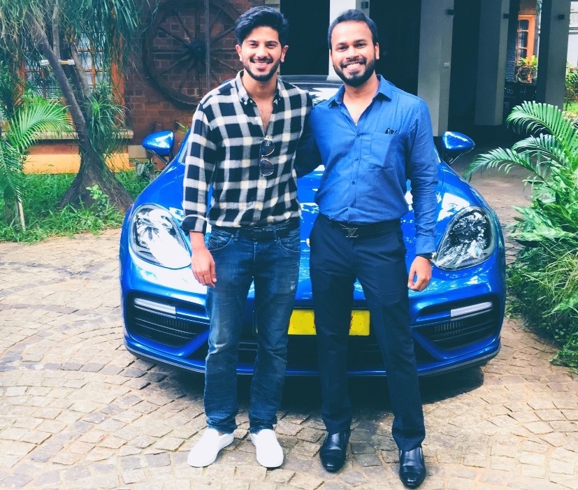 dulquer salmaans panamera