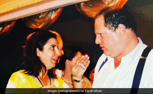 Farah Khan Posts Old Pic With Harvey Weinstein. Twitter Reacts With Concern