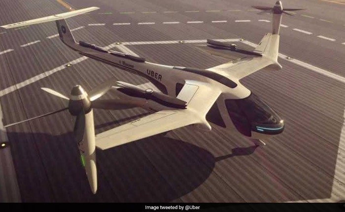 flying taxi uber