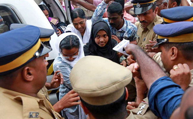 'I Want To Meet My Husband,' Is All Hadiya Says As She Leaves Delhi