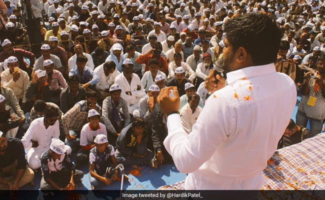 FIR Against Hardik Patel For Holding Rally Without Permission