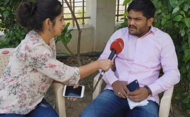 Can't Meet Rahul Gandhi, Can Only Send Best Wishes To Him: Hardik Patel