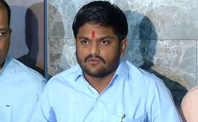 FIR Against Hardik Patel, Six Others For Holding Rally Without Permission