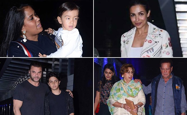 Inside Helen's 79th Birthday Party With Malaika Arora And Khan-Daan