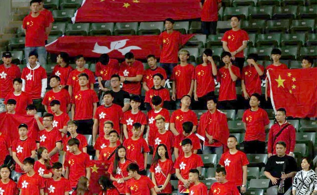 Hong Kong Soccer Fans Defy Beijing By Booing Chinese National Anthem