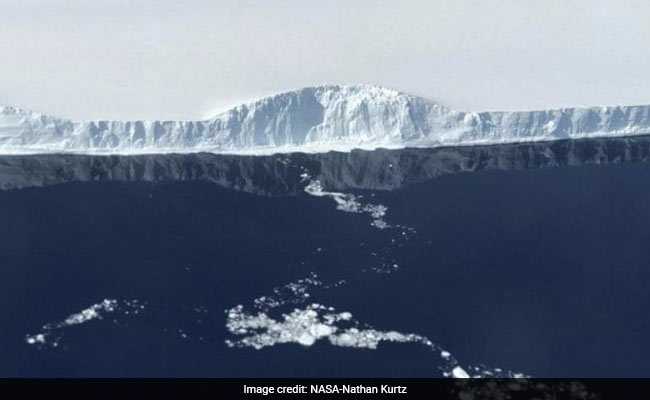 NASA Photographs One Of The Largest Icebergs To Ever Split Off From Antarctica
