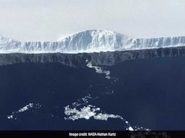 NASA Photographs One Of The Largest Icebergs To Ever Split Off From Antarctica NASA Photographs One Of The Largest Icebergs To Ever Split Off From Antarctica