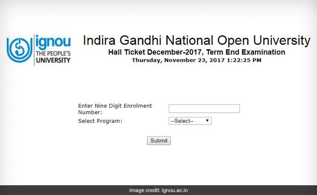 ignou hall ticket 2017 december, ignou hall ticket 2017, IGNOU December hall ticket, IGNOU December Term End Exam, IGNOU Hall Ticket 2017, ignou hall ticket for december 2017, sed ignou, igonu, www ignou ac in, www.ignou