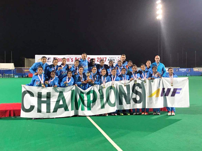 Asia Cup Hockey Winning Indian Women's Team Members To Get Rs 1 Lakh Each