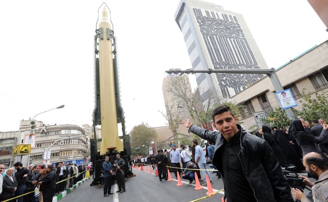 Iran Displays Missile In Marking 1979 US Embassy Takeover