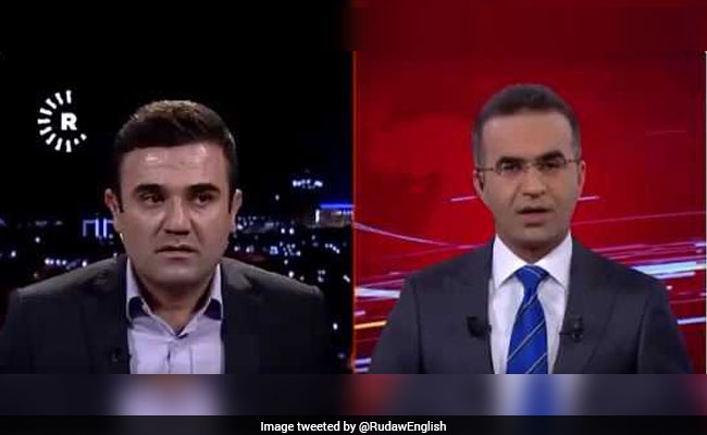 In Iraq, Live TV Interview Interrupted By Powerful Earthquake. Watch