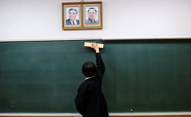 Kim Portraits And Death Threats: Life At A North Korean School In Japan