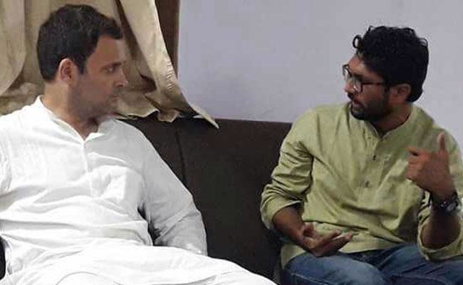 दलित नेता मेवानी ने की राहुल गांधी से मुलाकात, अपनी मांगों पर की चर्चा