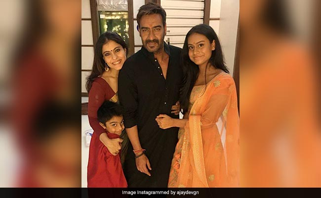 Kajol Devgan And Ajay Devgan Kids