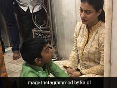 Kajol 'Explaining God' To Son Yug Is A Priceless Moment Not To Be Missed