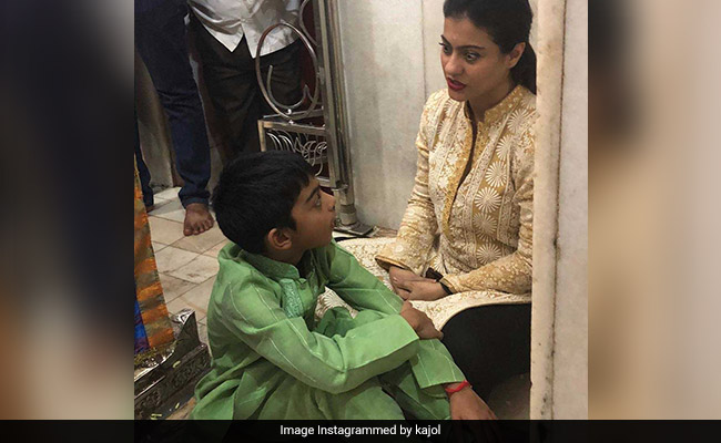 Kajol 'Explaining God' To Son Yug Is A Priceless Moment Not To Be Missed