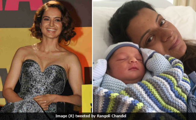 Meet Kangana Ranaut's Newborn Nephew. Rangoli Shares Pics Of Prithvi Raj