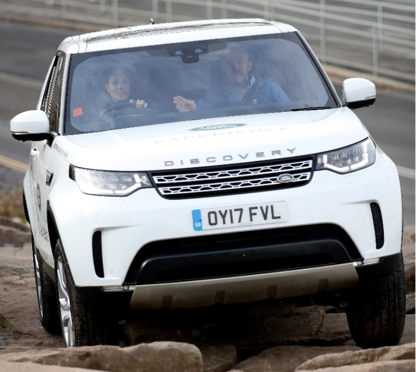 kate middleton driving discovery