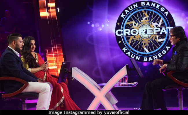 <I>Kaun Banega Crorepati 9</i> Grand Finale: Yuvraj Singh Breaks Down In Front Of Vidya Balan And Amitabh Bachchan