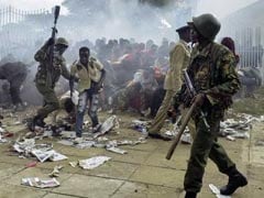 Teargas, Chaos As Uhuru Kenyatta To Be Sworn In For Disputed Second Term